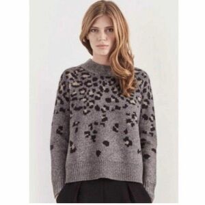 rag & bone Isabella Animal Print Sweater